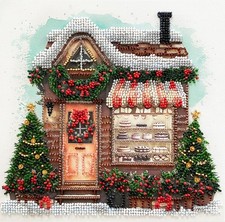 DIY Bead Embroidery Kit Time to celebrate Beaded stitching needlepoint beadwork