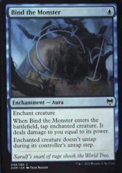 Bind the Monster 048/285 Kaldheim Common Magic: The Gathering