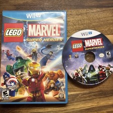 LEGO Marvel Super Heroes (Nintendo Wii U, 2013) preowned tested