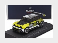 Norev 517969 Renault R5 Turbo 3E E-TECH 2024 - Schwarz Gelb - 1/43