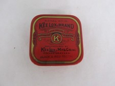 VINTAGE ADVERTISING  KEELOX BRAND  TYPEWRITER RIBBON   TIN  866-D thumbnail