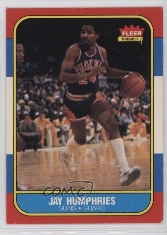 1986-87 Fleer Jay Humphries #49 0c4