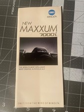 minolta maxxum 7000i brochure literature