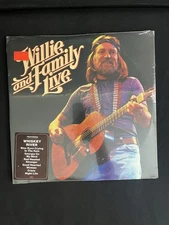 Willie Nelson Willie And Family Live Vinyl 2 LP Columbia Records Sealed