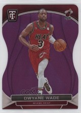 2024 Totally Certified Purple Platinum Mirror Die-Cut 21/49 Dwyane Wade HOF 10y3
