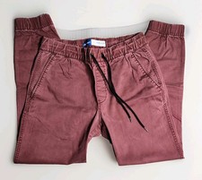 Old Navy Modern Jogger Pants Built-In Flex Burgundy Youth Small