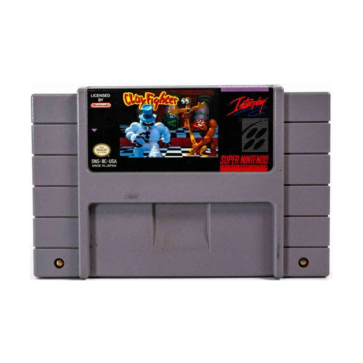 Clay Fighter Nintendo SNES Video Games for sale - eBay