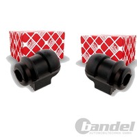 2X febi 23Mm Stabilager Vorne Passend FüR Renault Kangoo Links+Rechts