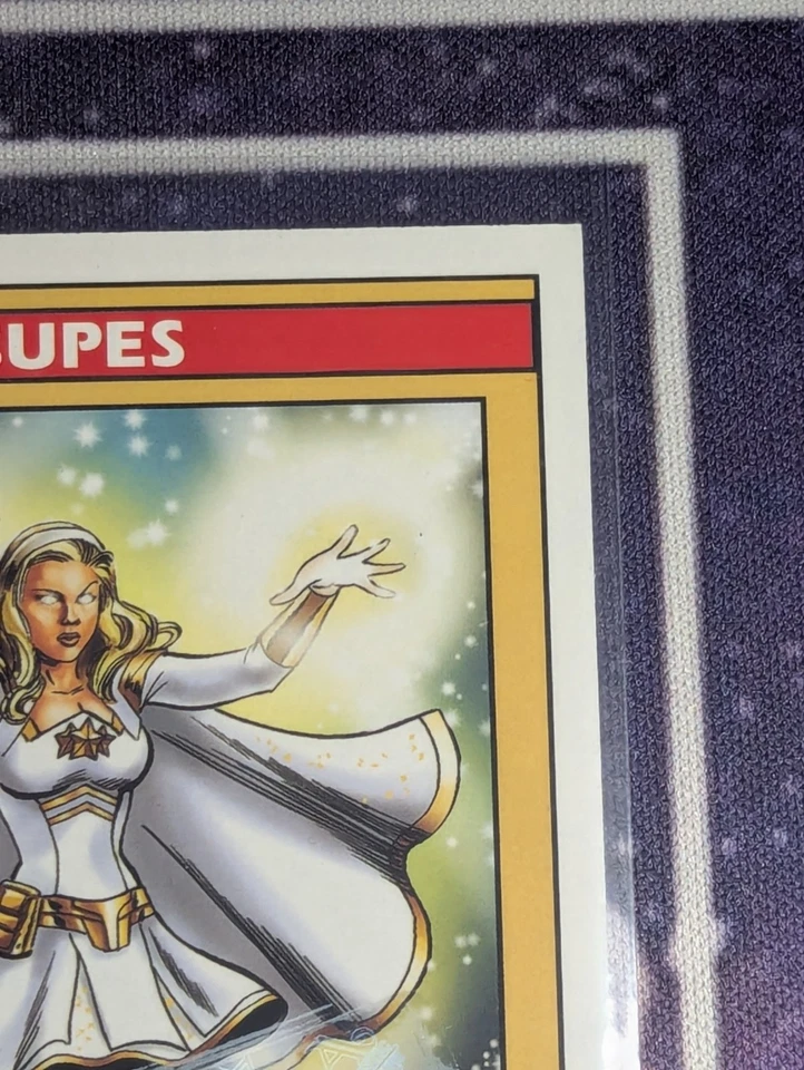 Erin Moriarity Starlight The Boys UD Skybox Retro SP Variant Alpha 1/90 Auto - Image 4 of 4