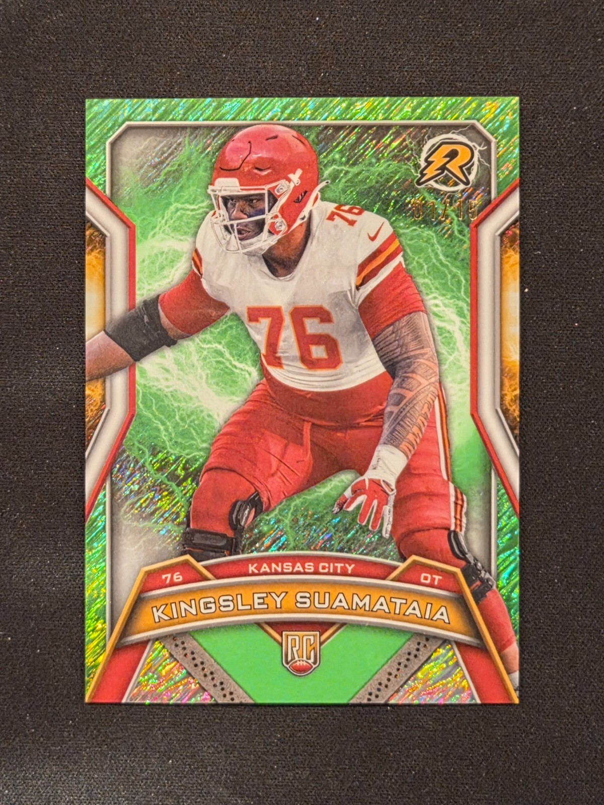 Kingsley Suamataia Topps Resurgence #146 Lime Green Static