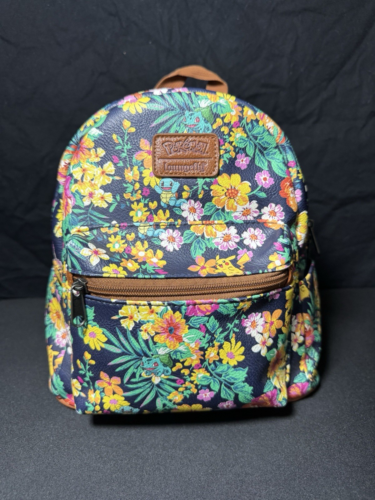 Loungefly Pokemon Flora Pikachu Mini Backpack Starter Backpack EUC