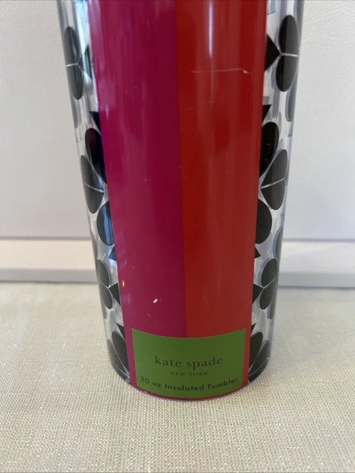 Kate Spade совершенно новый с несовершенством лопата цветок 20 унций стакан - Изображение 2 из 4