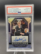 2023 Prizm WNBA Sophie Cunningham #SG-SCN MO-JO Auto /25 PSA 10/10 POP 1