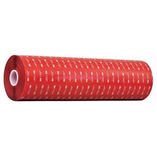 3m Double-Sided Foam Tape, 12 in W, 5 yd L, 1/16 in, Polyethylene Foam,