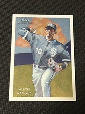 2010 Topps Chrome National Chicle /999 Alexei Ramirez by Jeff Zachowski #CC31