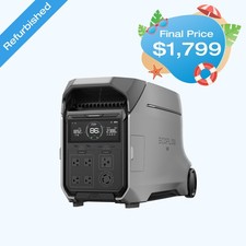 EcoFlow DELTA Pro 3 4000Wh LFP Portable Power Station Certified Refurbished