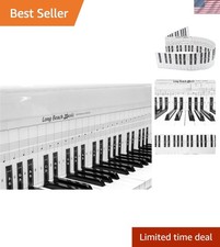 Practice Keyboard  Note Chart for Behind the Piano Keys