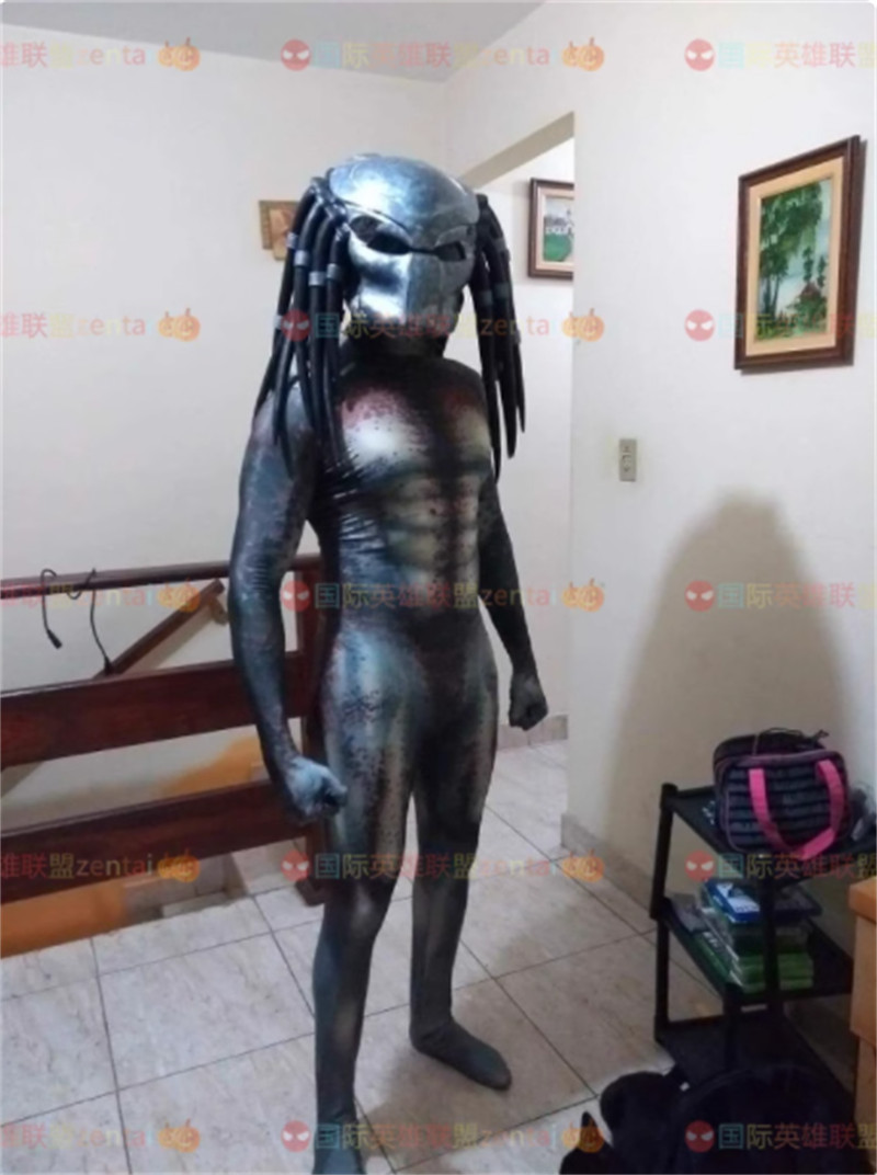 Película Alien Depredador Disfraz Body Disfraz Disfraz Disfraz Halloween Fiesta Mono Nuevo