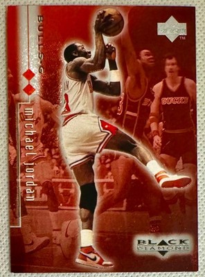 Michael Jordan 1998 Upper Deck Black Diamond, Double Diamond /3000 