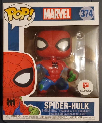Funko Pop Spider-Hulk #374 Marvel Walgreens Exclusive Vaulted