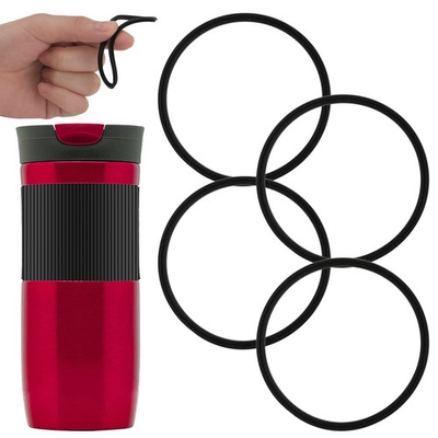 #ad 4pcs Replacement Rubber Lid Seals Compatible with 16 amp; 20 oz Contigo... $9.11