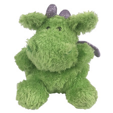 Russ Luvvies Dianne Green Dragon Plush 4" 39602 Purple Wings Hard To Find