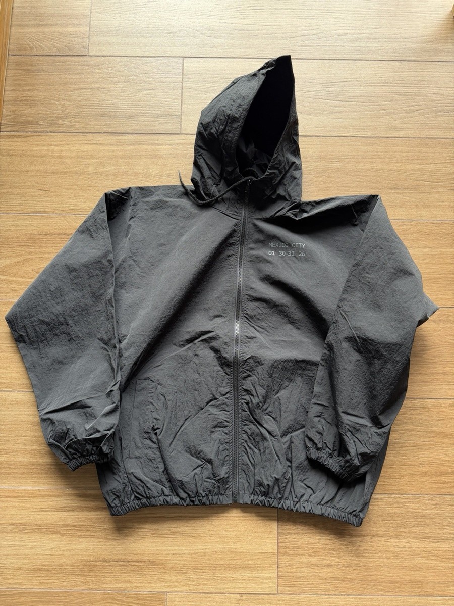 Kanye West Mexico City 01.31.2026 Merch WB-01 SZ 2 Windbreaker New