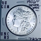 1902 O BU GEM MORGAN SILVER DOLLAR UNC MS+++ U.S. MINT RARE COIN 7227