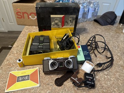 KODAK STEREO カメラ Kodak Stereo Camera Stereo Outfit Set With Viewer! And Exposure