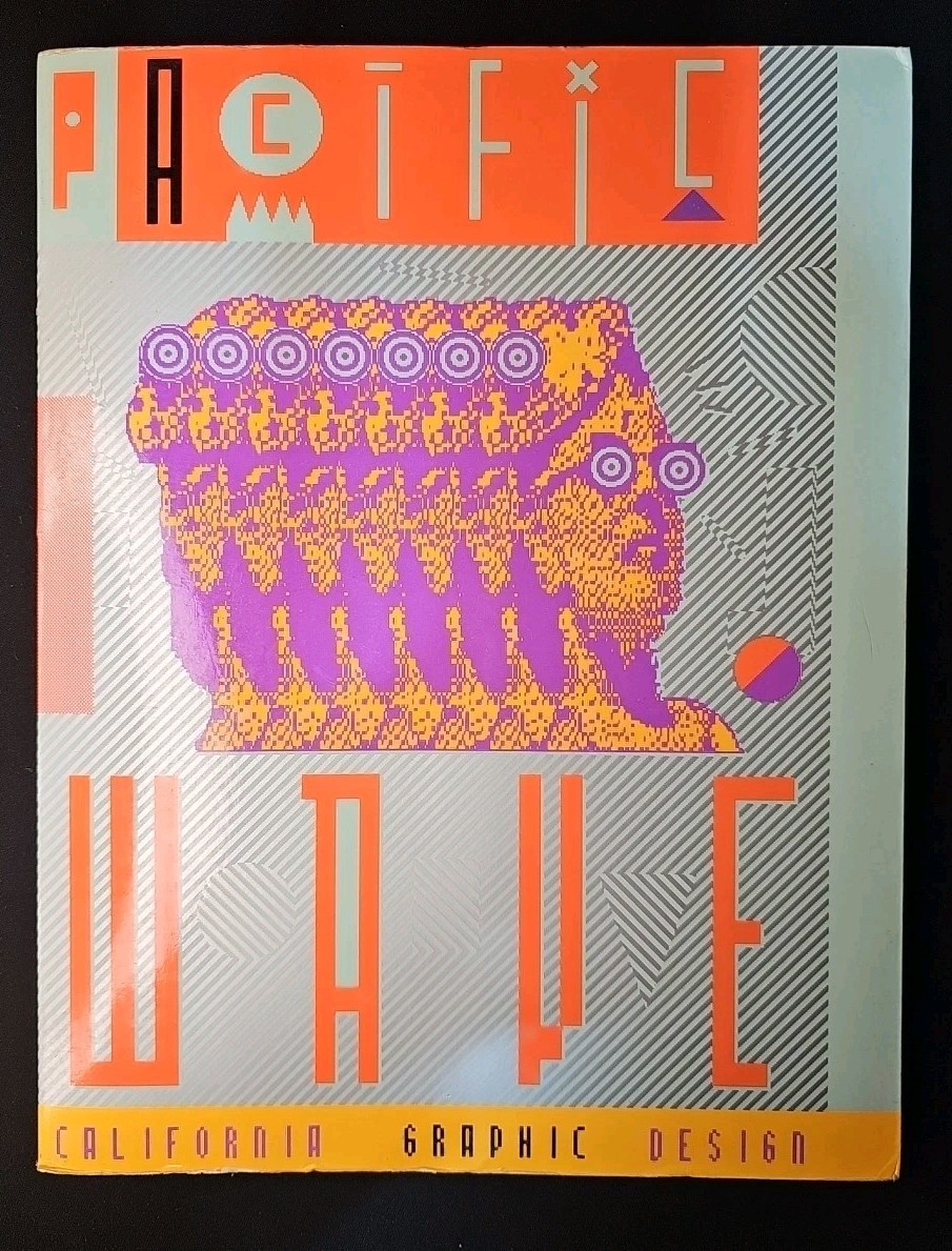 Pacific Wave California Graphic Design Hardcover 1987 Ed Magnus