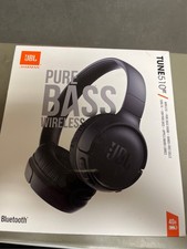 JBL Tune 510BT: Wireless On-Ear Headphones with Purebass Sound - Black 1