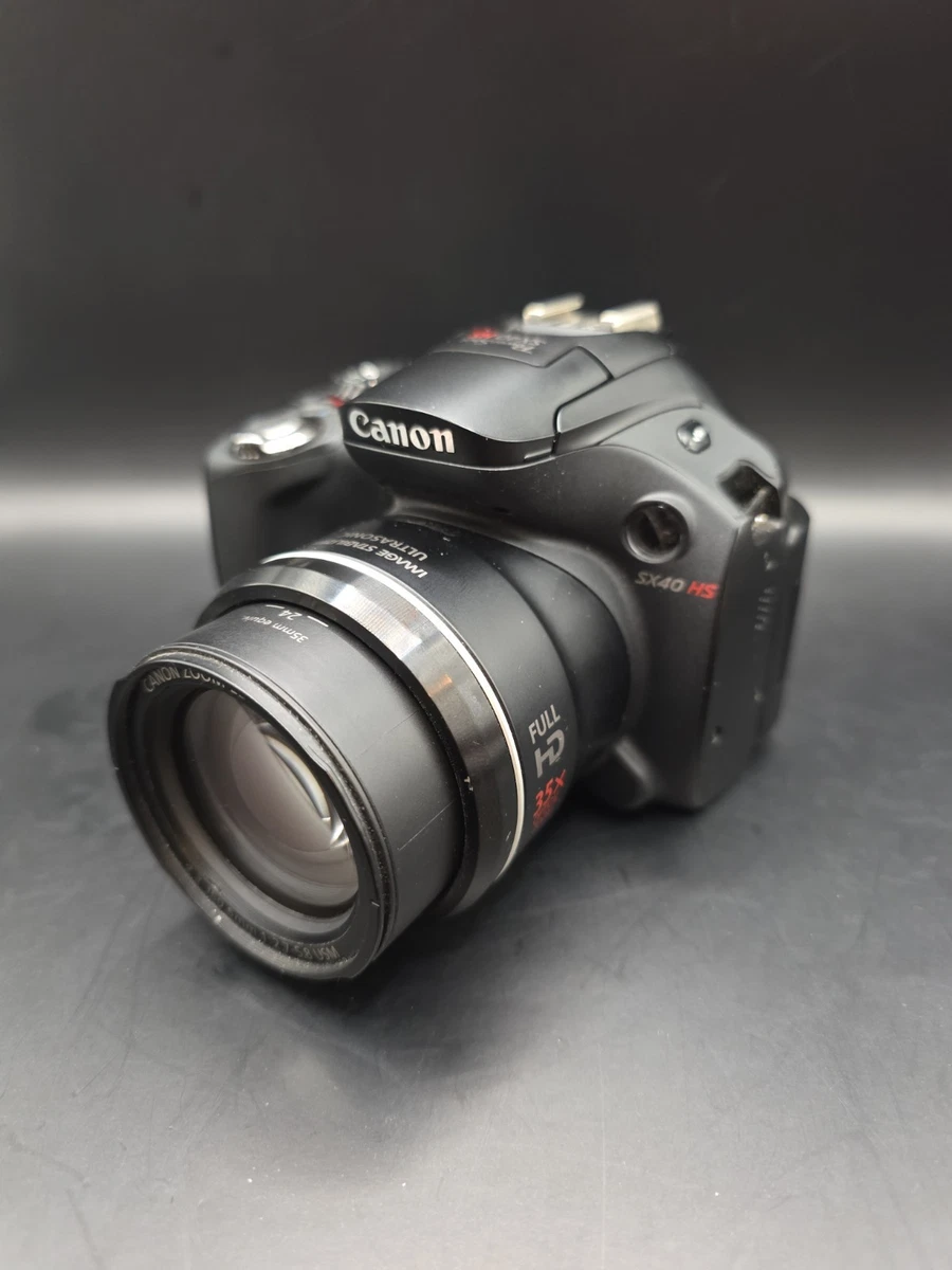 Canon PowerShot SX40 HS 1-4.9x Digital Zoom 30-40x Digital Cameras