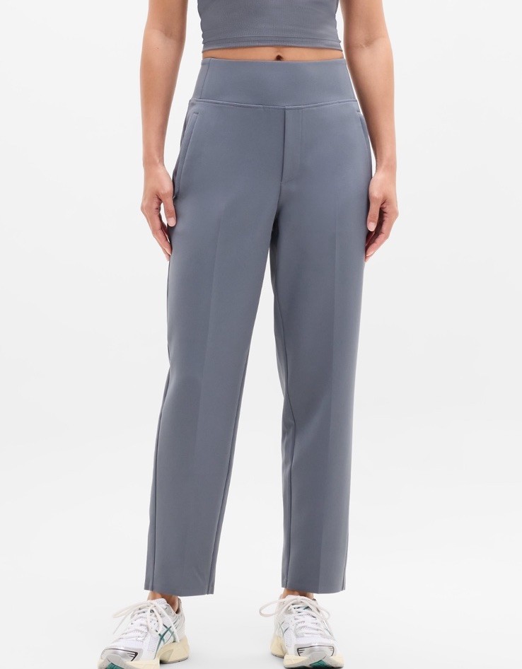 Athleta Endless high rise pant- 10- slate- nwot