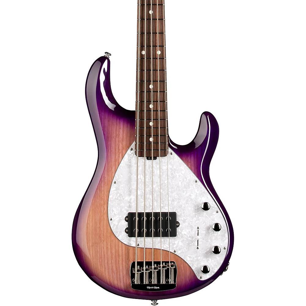 Ernie Ball Music Man StingRay5 Special H 5-String Electric Bass Purple Sunset 466390₽