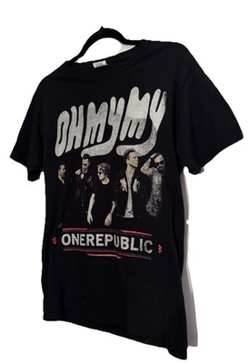 #ad OneRepublic Oh My My Honda Civic Tour T Shirt Black Band Concert Tee Mens Small $14.95