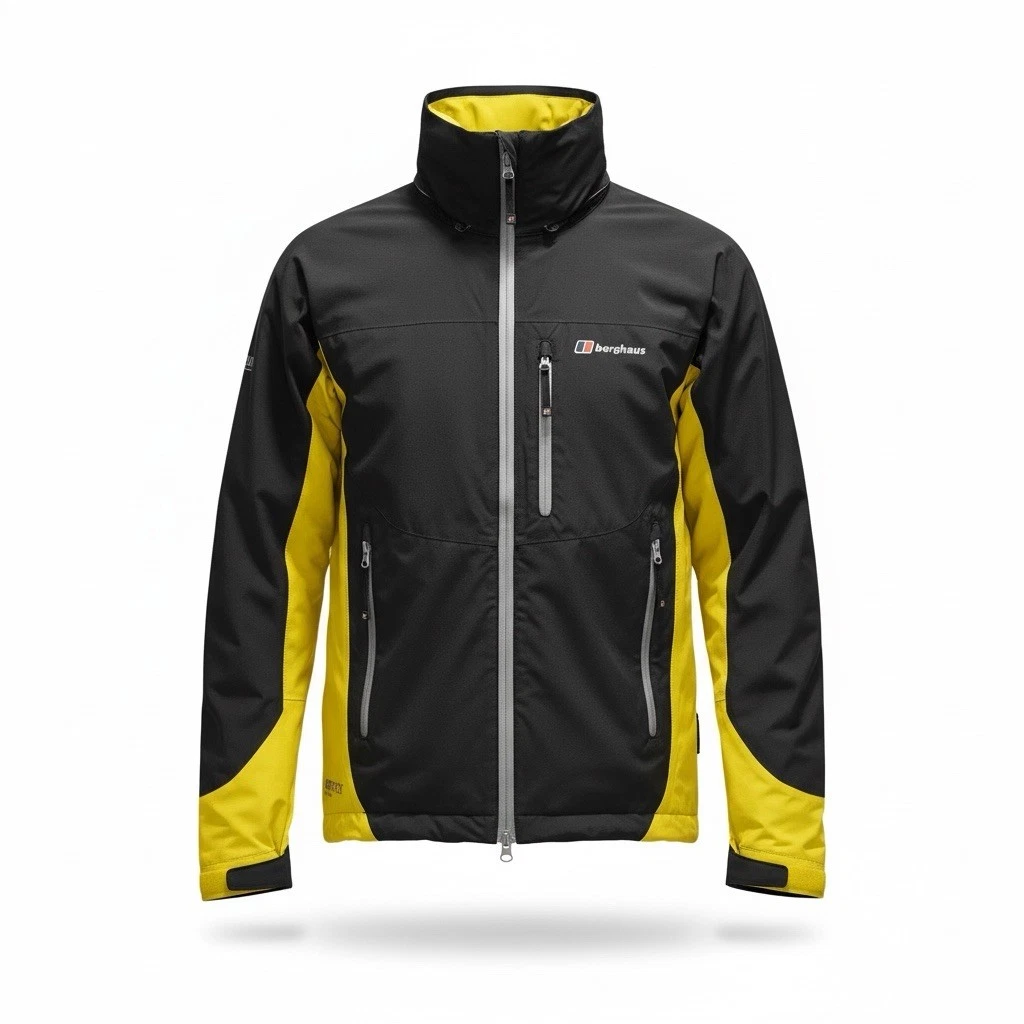 Berghaus Extreme Gore Tex Black and Yellow Jacket ~ Size Medium
Opens in a new window or tab