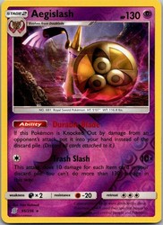 Aegislash 95/236 Reverse Holo Unified Minds