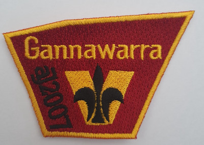 Scouts 21st World Jamboree 2007 Gannawarra Contingent Australia Patch 100 Years
