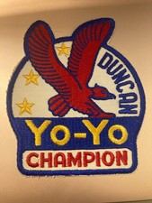 Large Champion Duncan Yo Yo Patch - Great Shape