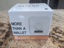 kSafe Mini Plus ~ Time Locking Safe ~ White Lid + Clear Base