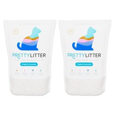 Pretty Litter Health Monitoring Cat Litter, Non-Clumping Crystal Litter, 6LB