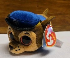 Ty Beanie Boos Teeny Tys Paw Patrol Chase 4" Stackable Plush