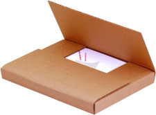 Flat Mailer Shipping Boxes 18"L X 12"W X 2"H Large 50-Pack  Corrugated