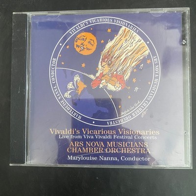 Vivaldi's Vicarious Visionaries CD Classical Baroque Mark Custom