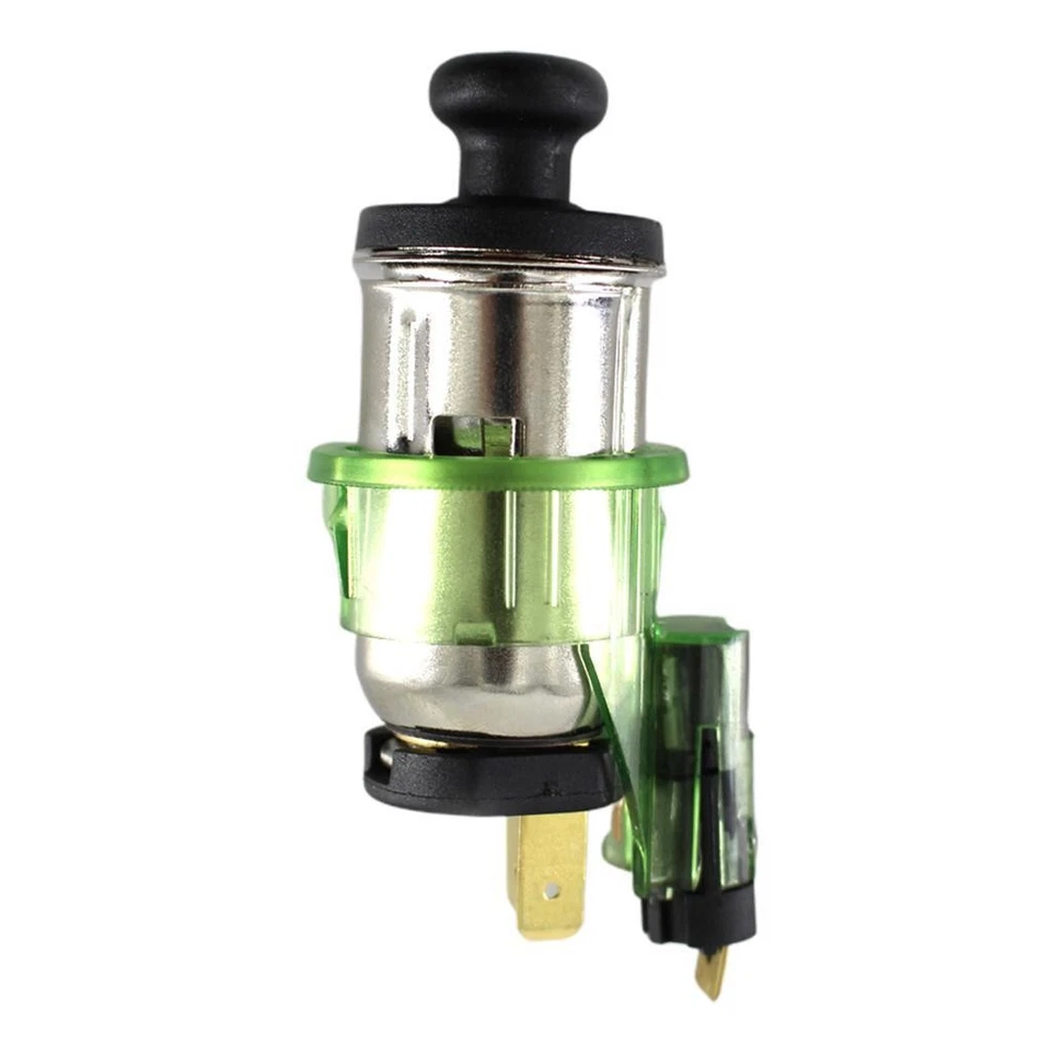 Accendisigari automatico 12V OEM verde per FORD FIESTA FOCUS C-MAX MUSTANG - Immagine 3 di 4