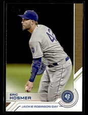 2017 Topps #JRD-9 Eric Hosmer Jackie Robinson Day Card Kansas City Royals