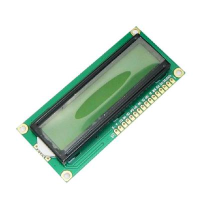 5pcs 1602 16x2 HD44780 Character LCD Display Module LCM Yellow backlight NEW