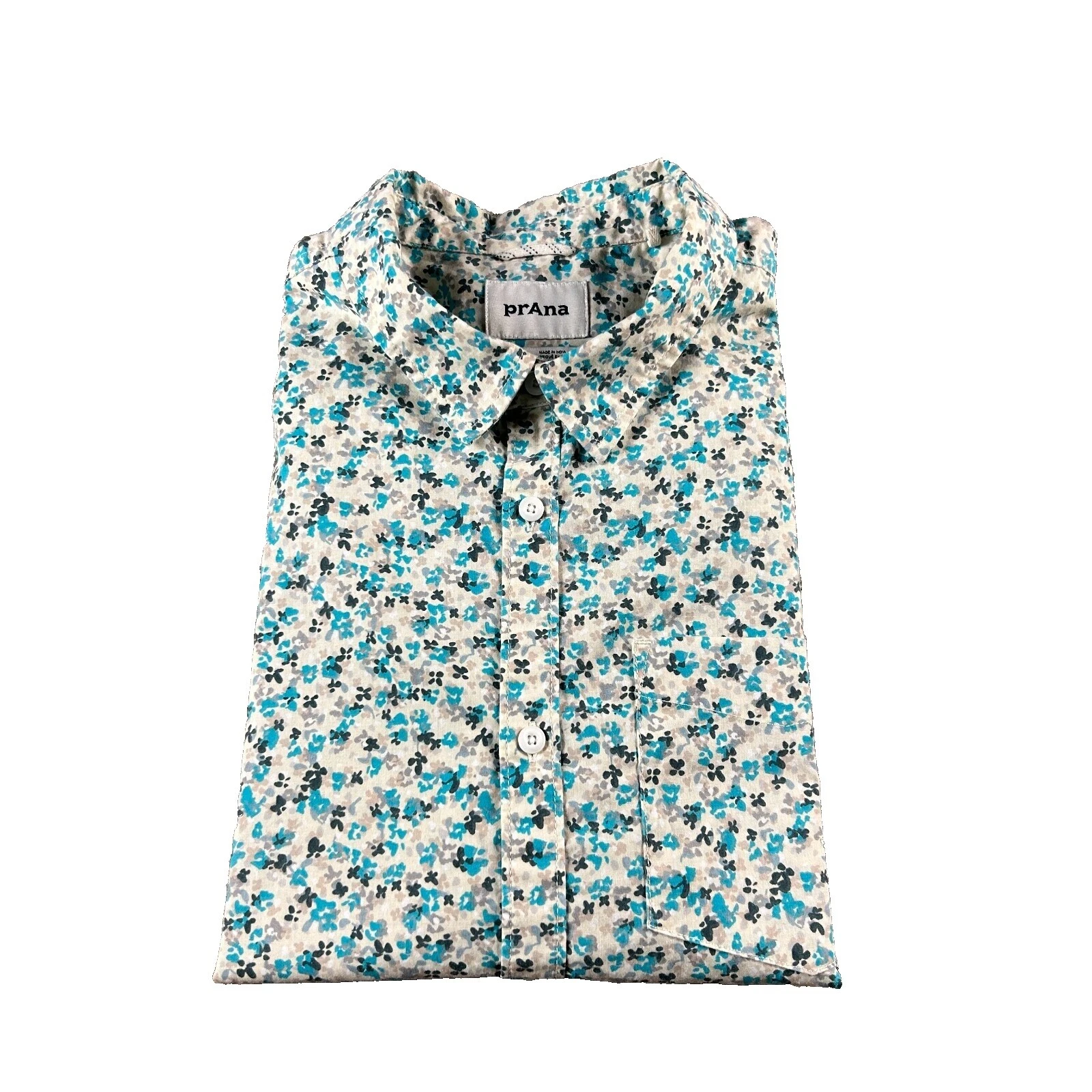 Camisas para hombre informales florales abotonadas
