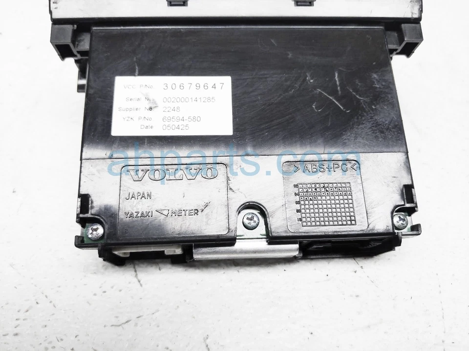 Volvo S40 2004-2006 tablero pantalla de visualización multifuncional 30679647 Foto 4 de 4