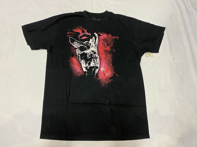 ATTICUS ANGEL T-SHIRT BLACK MENS MARK HOPPUS